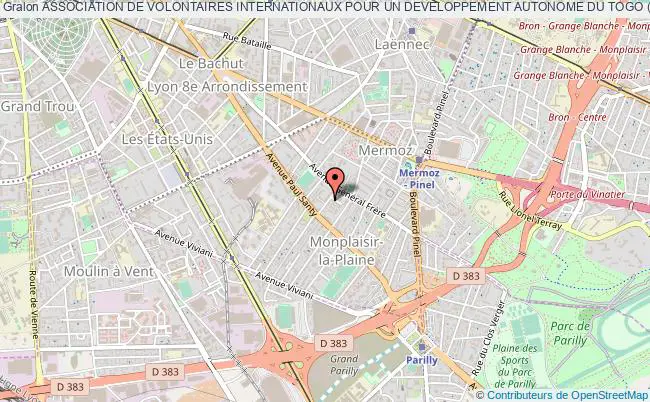 plan association Association De Volontaires Internationaux Pour Un Developpement Autonome Du Togo (vida Togo) Lyon