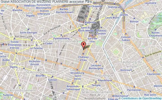 plan association Association De Wedding Planners Paris