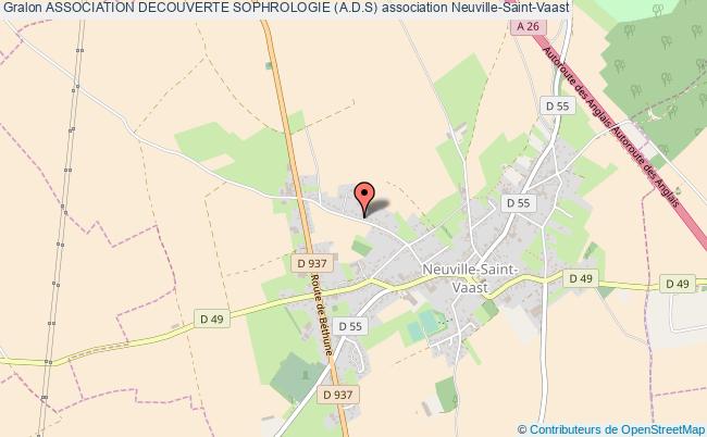 plan association Association Decouverte Sophrologie (a.d.s) Neuville-Saint-Vaast