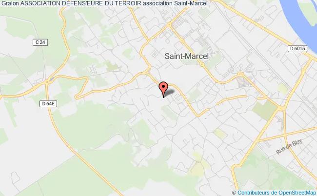 plan association Association DÉfens'eure Du Terroir Saint-Marcel