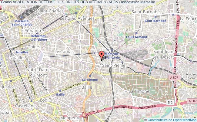 plan association Association Defense Des Droits Des Victimes (addv) Marseille