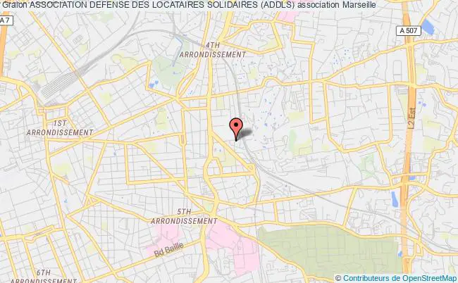 plan association Association Defense Des Locataires Solidaires (addls) Marseille