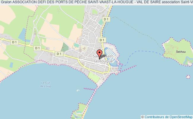 plan association Association Defi Des Ports De PÊche Saint-vaast-la-hougue - Val De Saire Saint-Vaast-la-Hougue
