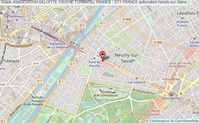 plan association Association Deloitte Touche Tohmatsu France - Dtt France Neuilly-sur-Seine