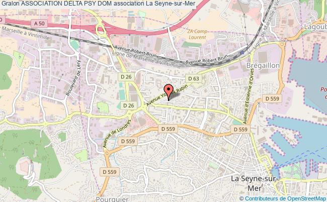 plan association Association Delta Psy Dom La    Seyne-sur-Mer