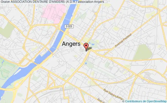plan association Association Dentaire D'angers (a.d.a.) Angers
