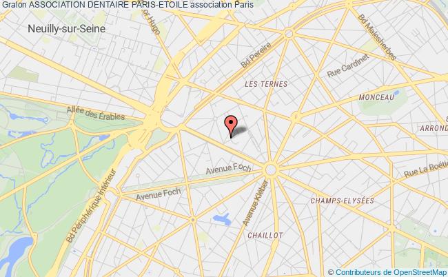 plan association Association Dentaire Paris-etoile Paris 17e