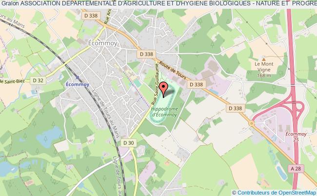 ASSOCIATION DEPARTEMENTALE D'AGRICULTURE ET D'HYGIENE BIOLOGIQUES - NATURE ET  PROGRES 72