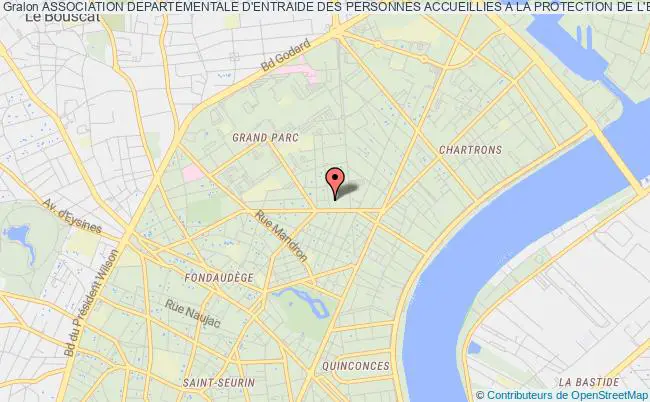 plan association Association Departementale D'entraide Des Personnes Accueillies A La Protection De L'enfance Bordeaux