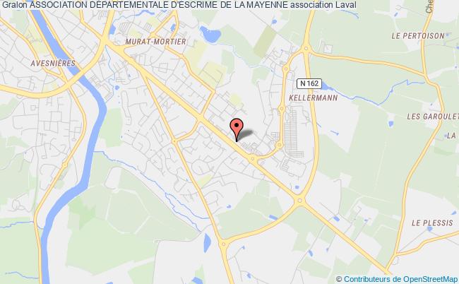 plan association Association DÉpartementale D'escrime De La Mayenne Laval