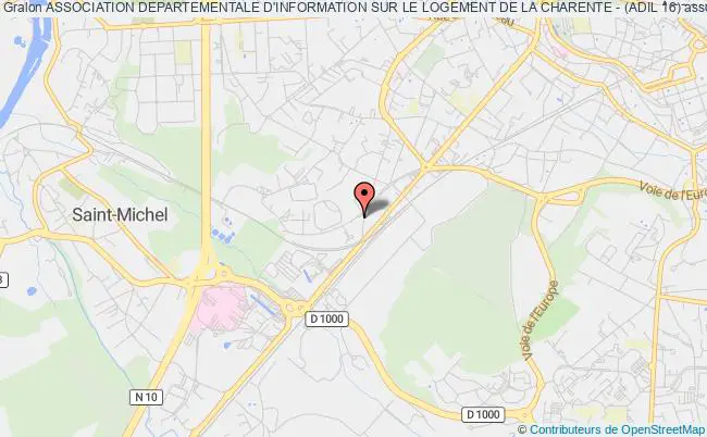 plan association Association Departementale D'information Sur Le Logement De La Charente - (adil 16) Angoulême