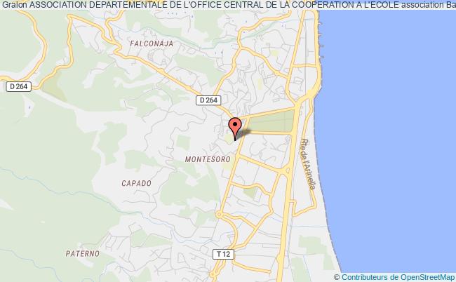 ASSOCIATION DEPARTEMENTALE DE L'OFFICE CENTRAL DE LA COOPERATION A L'ECOLE