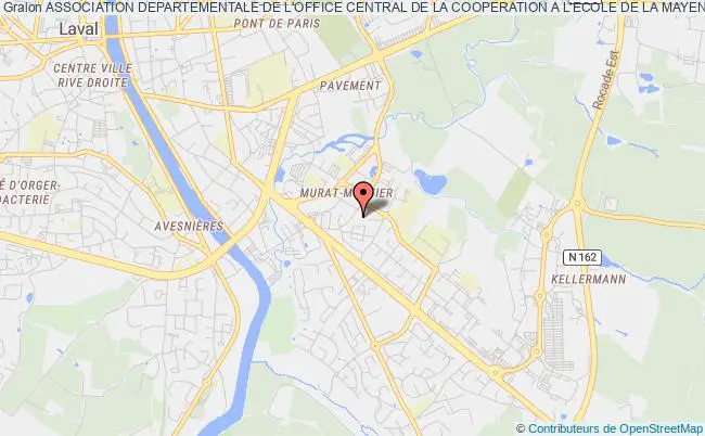 ASSOCIATION DEPARTEMENTALE DE L'OFFICE CENTRAL DE LA COOPERATION A L'ECOLE DE LA MAYENNE