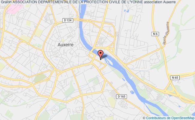 plan association Association Departementale De La Protection Civile De L'yonne Auxerre