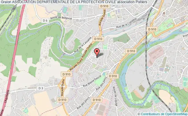 plan association Association Departementale De La Protection Civile Poitiers
