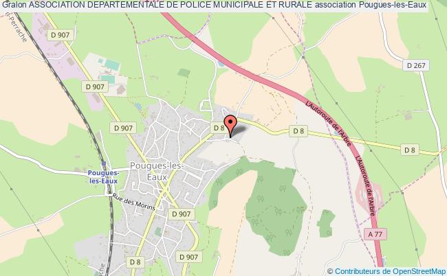 plan association Association Departementale De Police Municipale Et Rurale Pougues-les-Eaux