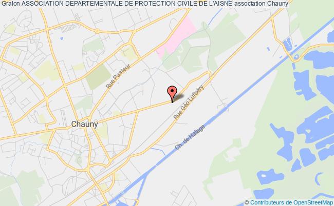 plan association Association Departementale De Protection Civile De L'aisne Chauny