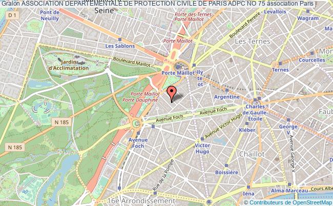 plan association Association Departementale De Protection Civile De Paris Adpc No 75 Paris