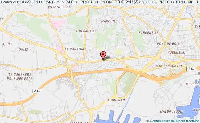plan association Association DÉpartementale De Protection Civile Du Var (adpc 83 Ou Protection Civile Du Var Ou Pc83) Toulon