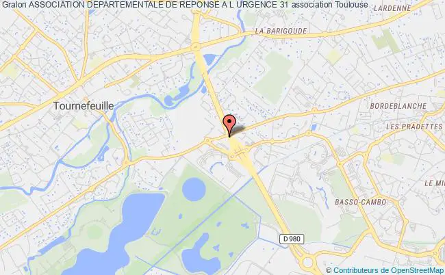 plan association Association Departementale De Reponse A L Urgence 31 Toulouse
