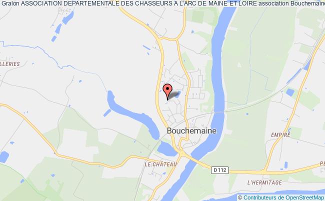 plan association Association Departementale Des Chasseurs A L'arc De Maine Et Loire Bouchemaine