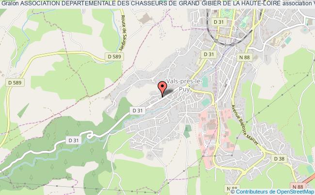 ASSOCIATION DEPARTEMENTALE DES CHASSEURS DE GRAND GIBIER DE LA HAUTE-LOIRE