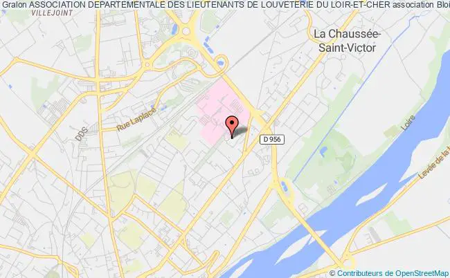 plan association Association Departementale Des Lieutenants De Louveterie Du Loir-et-cher Blois cedex