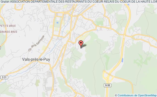 ASSOCIATION DEPARTEMENTALE DES RESTAURANTS DU COEUR RELAIS DU COEUR DE LA HAUTE LOIRE
