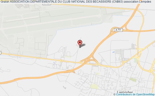 plan association Association Departementale Du Club National Des Becassiers (cnb63) Lempdes