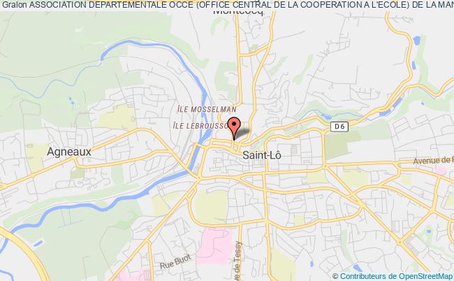 ASSOCIATION DEPARTEMENTALE OCCE (OFFICE CENTRAL DE LA COOPERATION A L'ECOLE) DE LA MANCHE