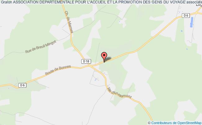 plan association Association Departementale Pour L'accueil Et La Promotion Des Gens Du Voyage Poitiers