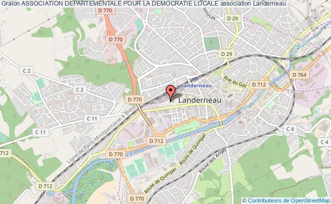 plan association Association Departementale Pour La Democratie Locale Landerneau