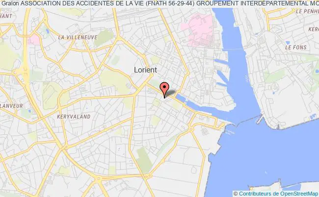 plan association Association Des Accidentes De La Vie (fnath 56-29-44) Groupement InterdÉpartemental Morbihan-finistere-loire Atlantique Lorient