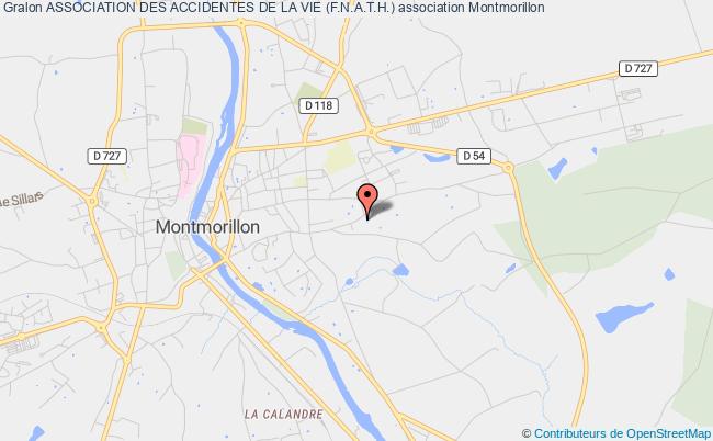 plan association Association Des Accidentes De La Vie (f.n.a.t.h.) Montmorillon