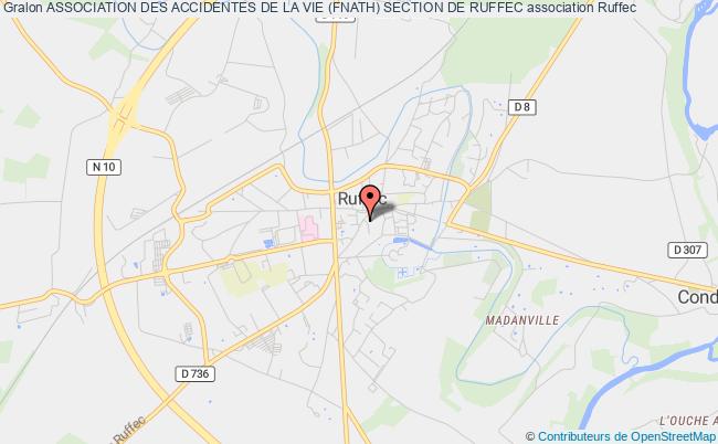 ASSOCIATION DES ACCIDENTES DE LA VIE (FNATH) SECTION DE RUFFEC