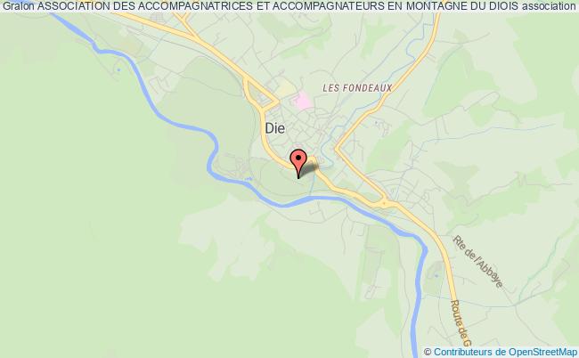 plan association Association Des Accompagnatrices Et Accompagnateurs En Montagne Du Diois Die