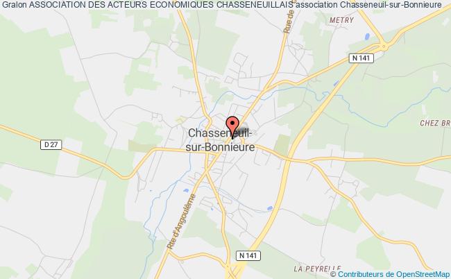 plan association Association Des Acteurs Economiques Chasseneuillais Chasseneuil-sur-Bonnieure