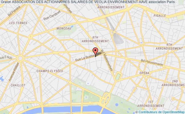 ASSOCIATION DES ACTIONNAIRES SALARIES DE VEOLIA ENVIRONNEMENT-AAVE