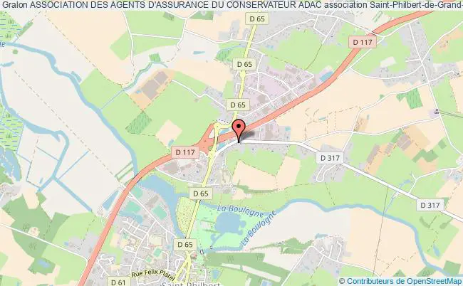 plan association Association Des Agents D'assurance Du Conservateur Adac Saint-Philbert-de-Grand-Lieu