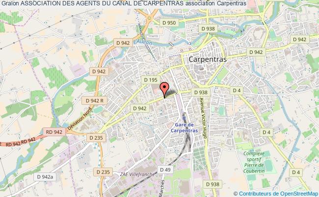 ASSOCIATION DES AGENTS DU CANAL DE CARPENTRAS