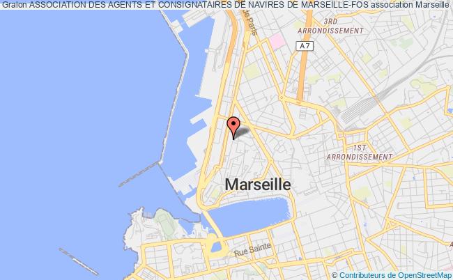plan association Association Des Agents Et Consignataires De Navires De Marseille-fos Marseille