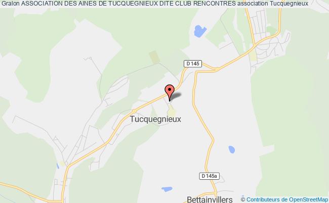 ASSOCIATION DES AINES DE TUCQUEGNIEUX DITE CLUB RENCONTRES