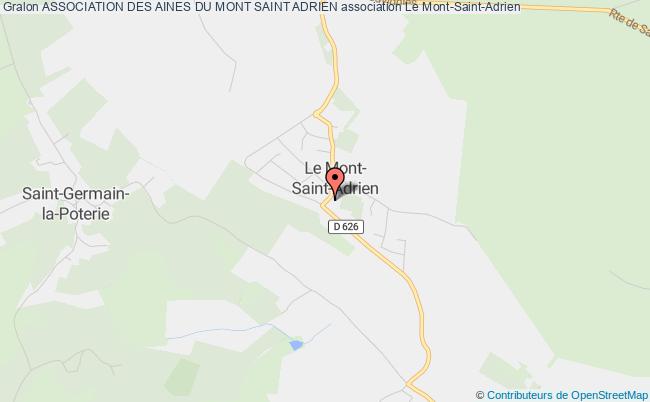 plan association Association Des Aines Du Mont Saint Adrien Le    Mont-Saint-Adrien