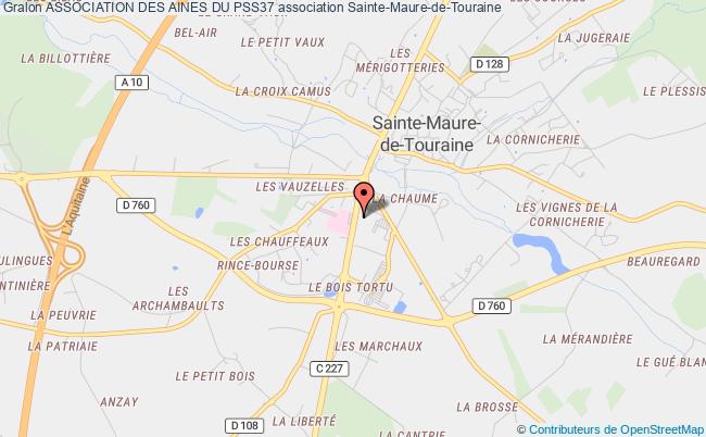 plan association Association Des Aines Du Pss37 Sainte-Maure-de-Touraine