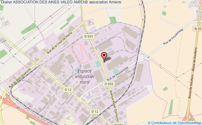 plan association Association Des Aines Valeo Amiens Amiens