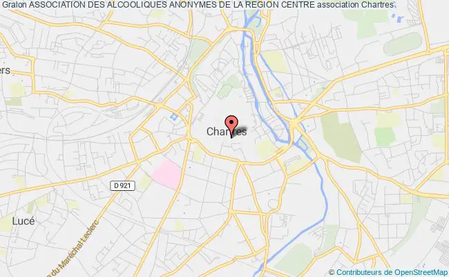 plan association Association Des Alcooliques Anonymes De La Region Centre Chartres