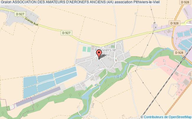 plan association Association Des Amateurs D'aeronefs Anciens (4a) Pithiviers-le-Vieil