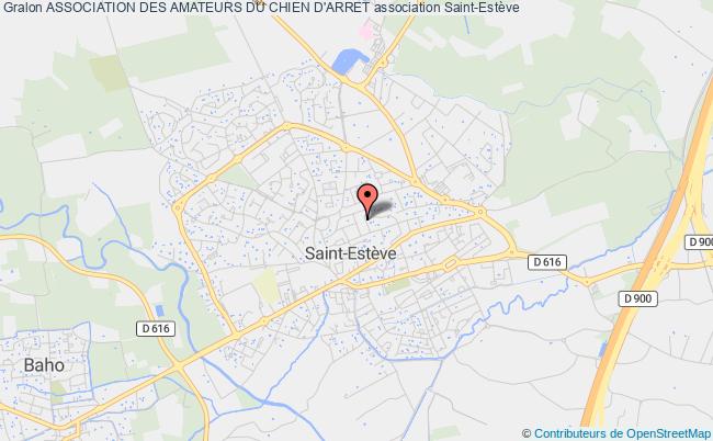 plan association Association Des Amateurs Du Chien D'arret Saint-Estève