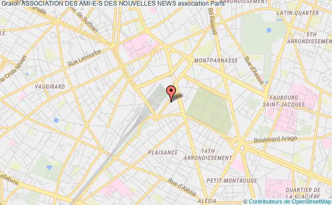 plan association Association Des Ami-e-s Des Nouvelles News Paris