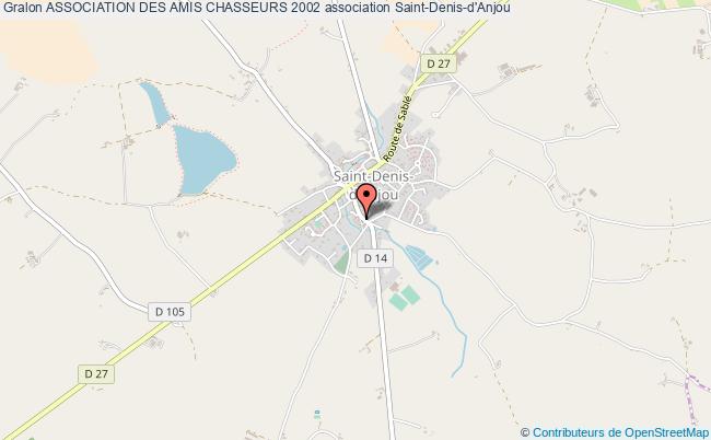 plan association Association Des Amis Chasseurs 2002 Saint-Denis-d'Anjou